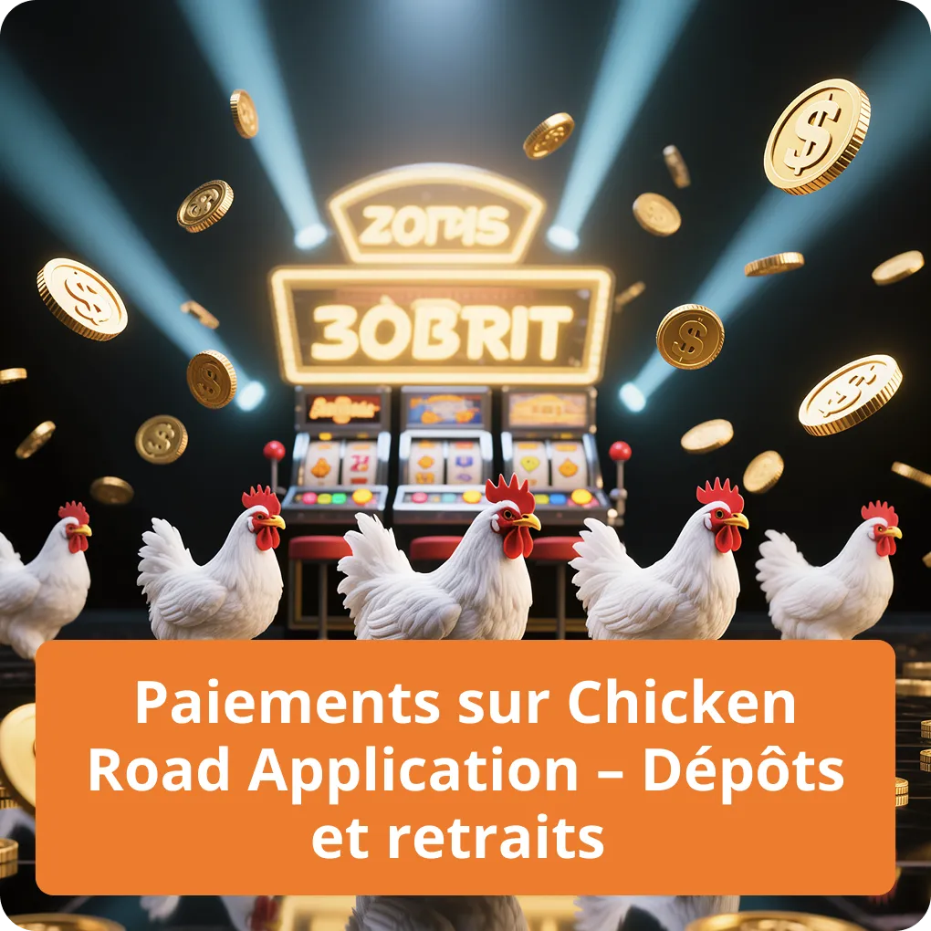 Comment effectuer vos dépôts et retraits en toute simplicité sur l'application Chicken Road Paiements sur Chicken Road Application - Dépôts et retraits