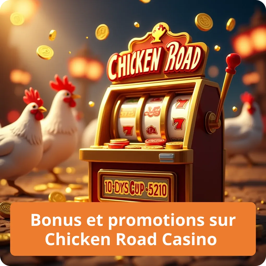 Découvrez les derniers bonus et promotions disponibles sur Chicken Road Casino Bonus et promotions sur Chicken Road Casino